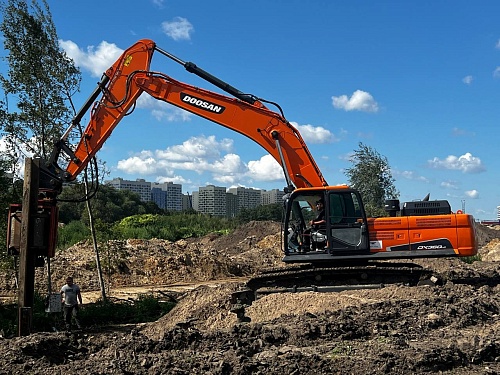 Вибропогружатель Movax SG-75